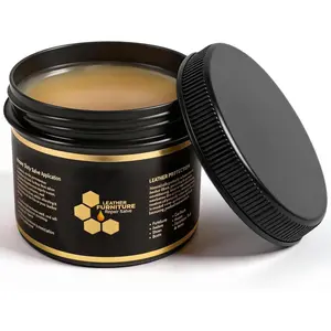 Leather & Furniture Repair Salve: Conditioner for Work Boots, Saddles, and Furniture,  Water Repellent & Leather Restorer - with sponge and Cloth