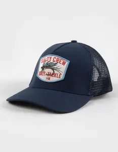 SALTY CREW  Mens Fishing Co. Trucker Hat, Navy