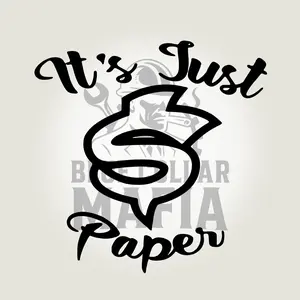 Its just paper Vinyl Decal