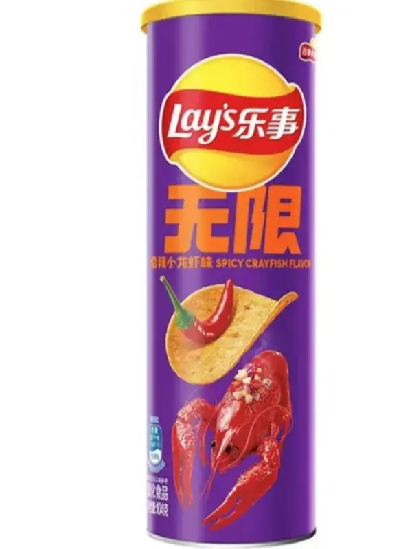 Lay’s Chips Spicy Crayfish Can 90g