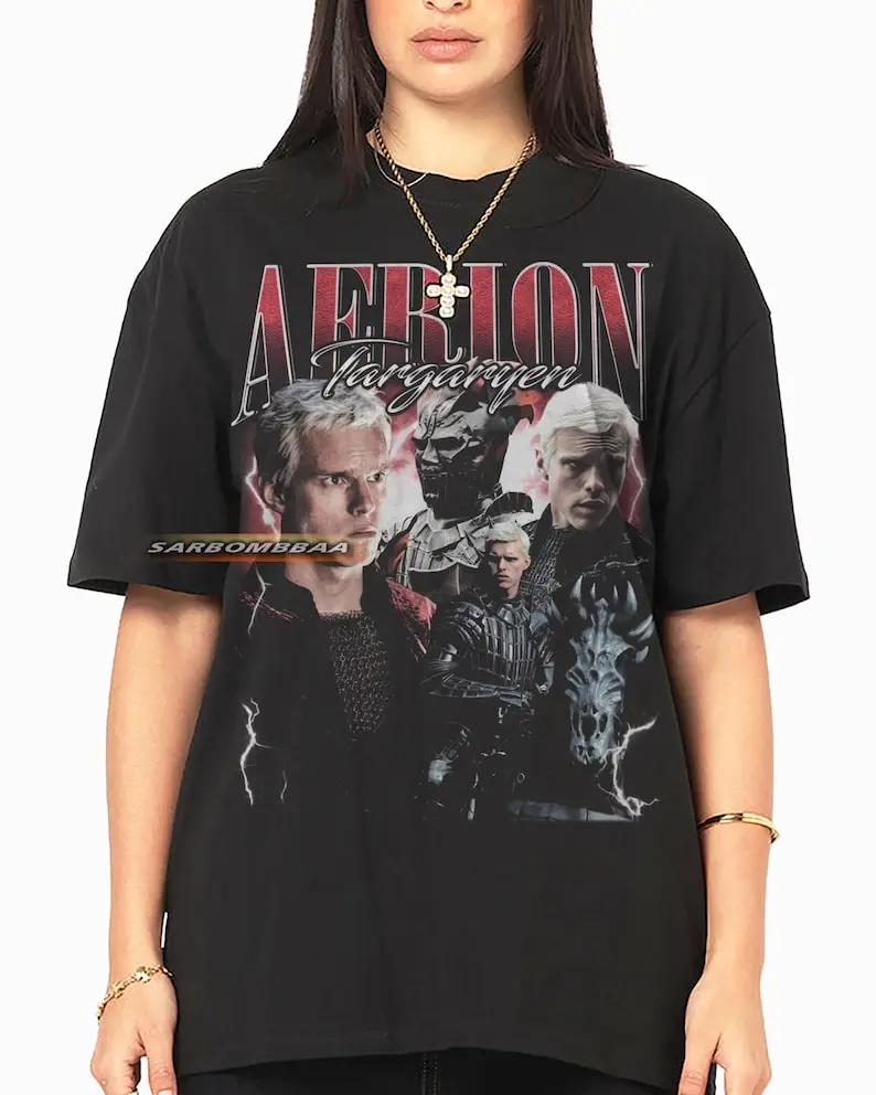 Aerion targaryen T-Shirt - Unisex vintage 90s sweatshirt, Full Color, For Men, For Women, Casual, Classic Fashion, Tee Print