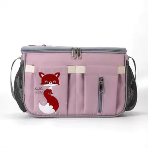 Large Capacity Stroller Organizer with USB |   Must-Have Baby Travel Accessory