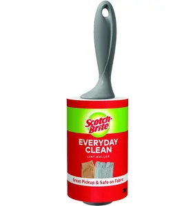 Scotch-Brite Everyday Clean Lint Roller, 95 Sheets, Multi-Purpose Pet Hair, Fuzz, and Lint Remover for Clothes, Furniture, Vehicle Upholstery, and More