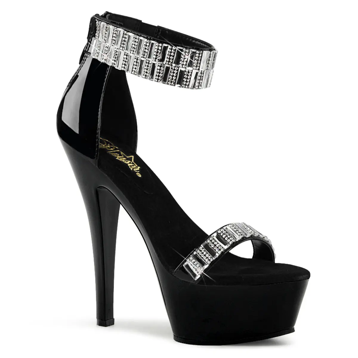 6 Inch Heel KISS-269RS Black