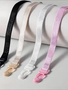 Adjustable Anti-Slip Bra Straps, Seamless Non-Slip Clips, Elastic Fit, Versatile Bra Accessories, Prevents Sliding Shoulder Straps
