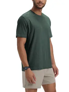 ODODOS Men's Performance T-Shirt - odSTRATUM Tech Tee, Ultra Soft Moisture Wicking UPF 50+ Fitness Shirts - The Ascent Series summerwins