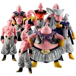 8pcs/set  Anime Dragon Ball Z Super Buu Figure Majin Buu Figurine PVC Toyset