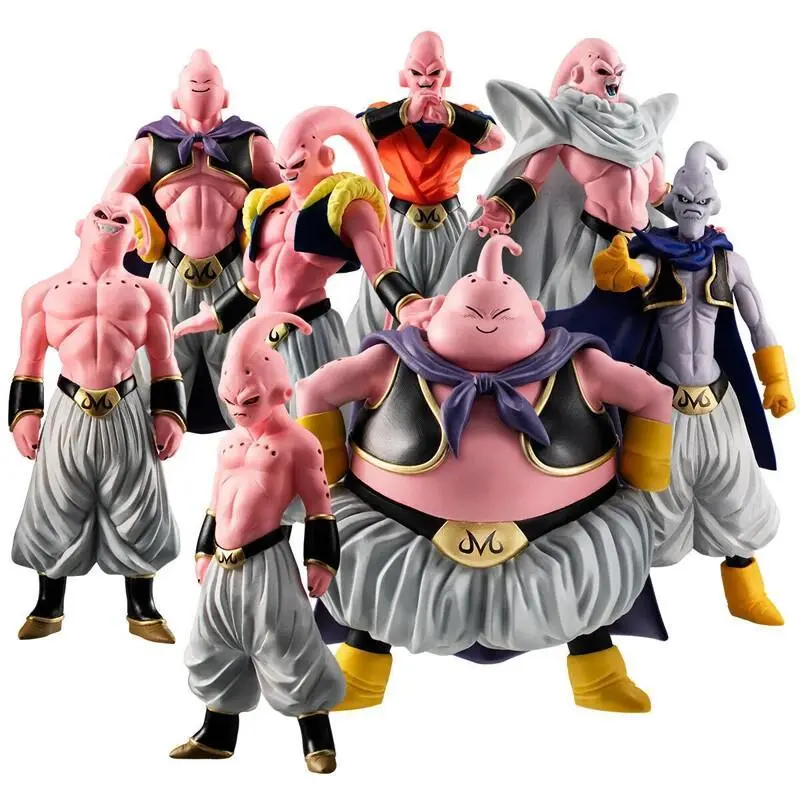 8pcs/set Anime Dragon Ball Z Super Buu Figure Majin Buu Figurine PVC Toyset 8pcs/set Anime Dragon Ball Z Super Buu Figure Majin Buu Figurine PVC Toyset