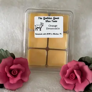 The Golden Goat Orange Dreamsicle Wax Tarts - Homemade with Love in Alachua FL Scented Wax Cubes