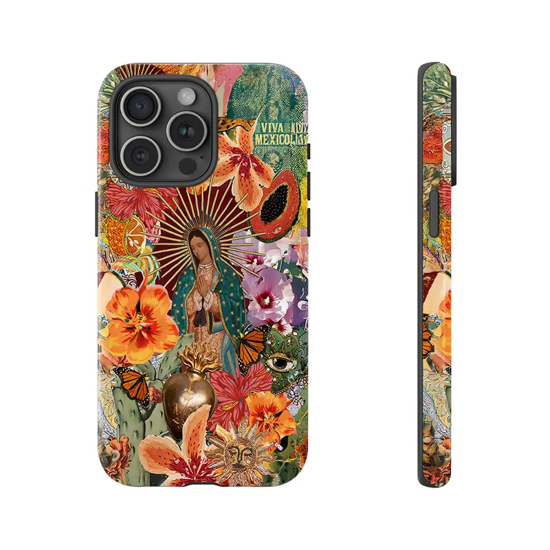 Liquid Silicone Film Case for iPhone 11/12/13/14/15/16/ProMax,Virgin Mary Pattern TPU Soft-Shelled  Anti-Fall, Non-Yellowing – Trendy & Protective