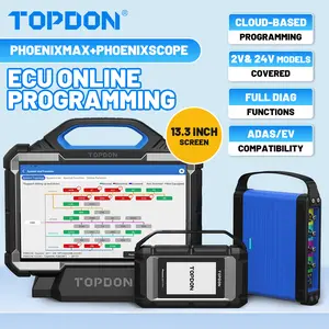 TOPDON Phoenix Max All-in-1 ULTRA Diagnostic Programming ECU Coding Obd Port Vehicle topdon bidirectional scan tool Wireless All-System OBD2 Scanner