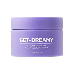 MAËLYS GET-DREAMY Overnight Body Whip, Clinically Proven Firming Cream for Loose Skin, Milk Thistle & Uva Ursi Moisturizer, 200mL/6.8oz,Firming Cream