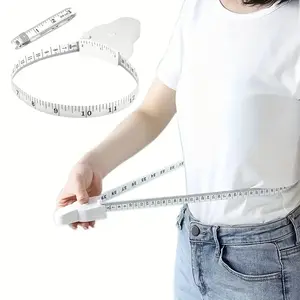 60 Inch Body Tape Measure, Automatic Retractable Measuring Tool for Fitness, Sewing, Crafts, Accurate Measurement for Weight Loss, Durable Tape Measure