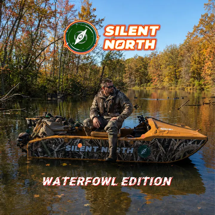 CampCast Ultra Inflatable Fishing Platform Waterfowl Edition