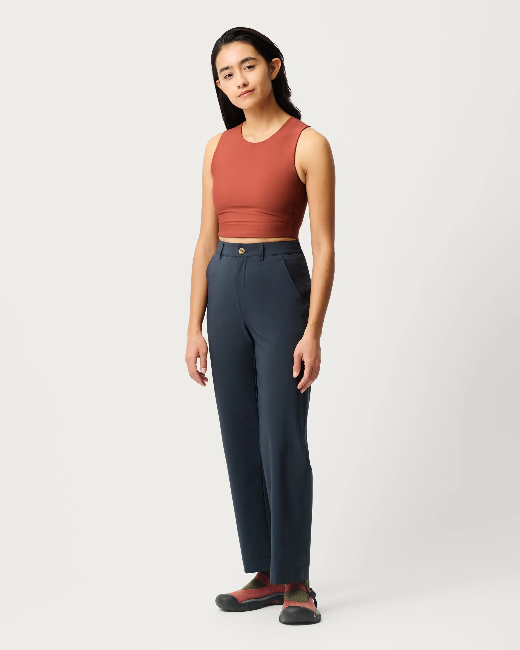 Trail Trousers 02 - High-Performance Women’s Hiking Pants - Iolite