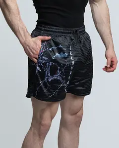 EKKO REBIRTH Double Layer Mesh Short | 4" Inseam | Zipper Pockets