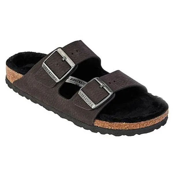 Birkenstock Arizona Shearling-Lined Slide Sandal