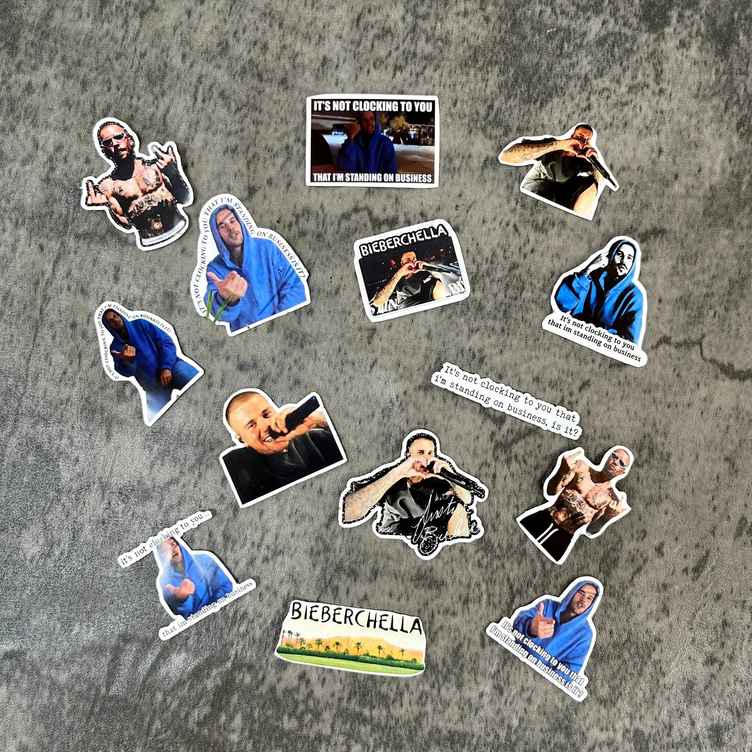 Summer Festival Set Of Sticker, Gift For Fans, Cute Singer Sticker