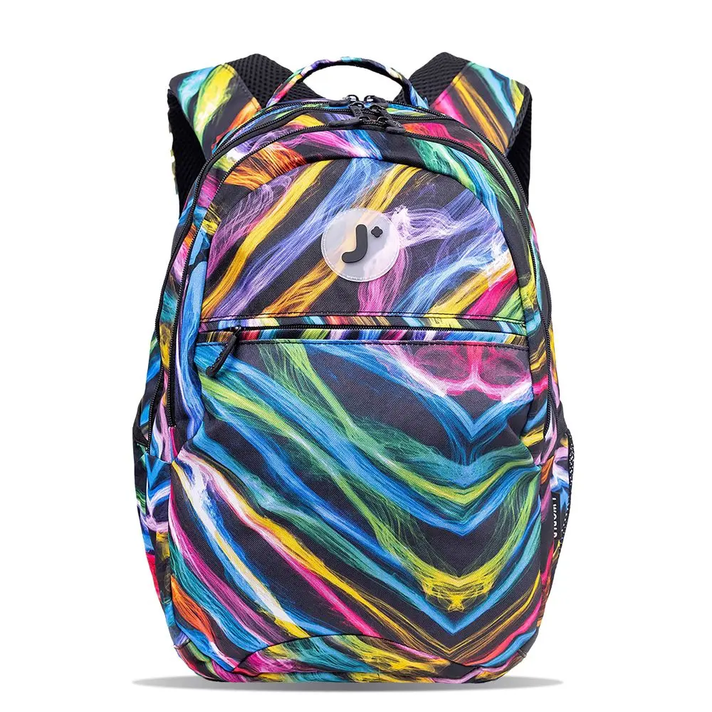 JWorld Heavy-Duty School Backpack Fits 15" Laptop Multi-Compartment Quantum