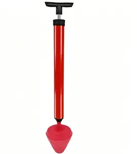 【FathersDayGift】Universal Pipe Unclogger Air Pressure Plunger, Long Handle Drain Blaster for Clogged Toilet, Floor Drain & Kitchen Sink Blockage Removal