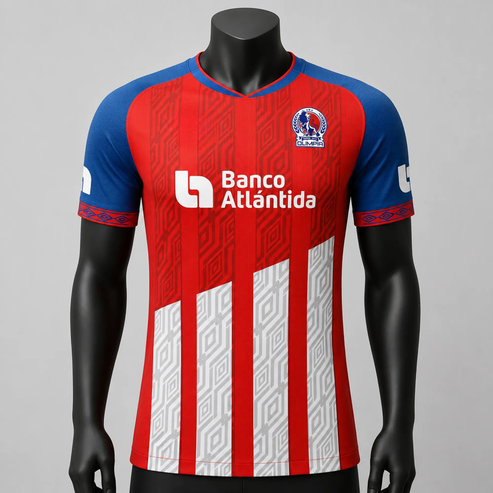 [Today Sale] - CD Olimpia 2019-20 Away Soccer Jersey - Full Print Logo