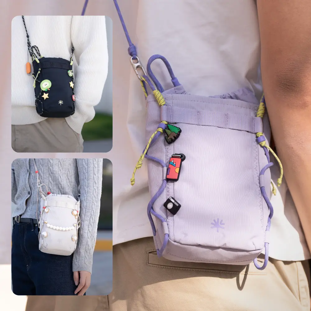PGYTECH OneGo Adjustable Crossbody Camera Purse - Built-in Lens Cloth, Adjustable Strap, Small Lightweight Casual Crossbody Fashion Bag for Daily Use, Adjustable Crossbody Purses