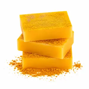 3PCS Lemon Turmeric Kojic  Bar – Refreshing Body Cleanser for Glowing Looking Skin & Daily Care soap