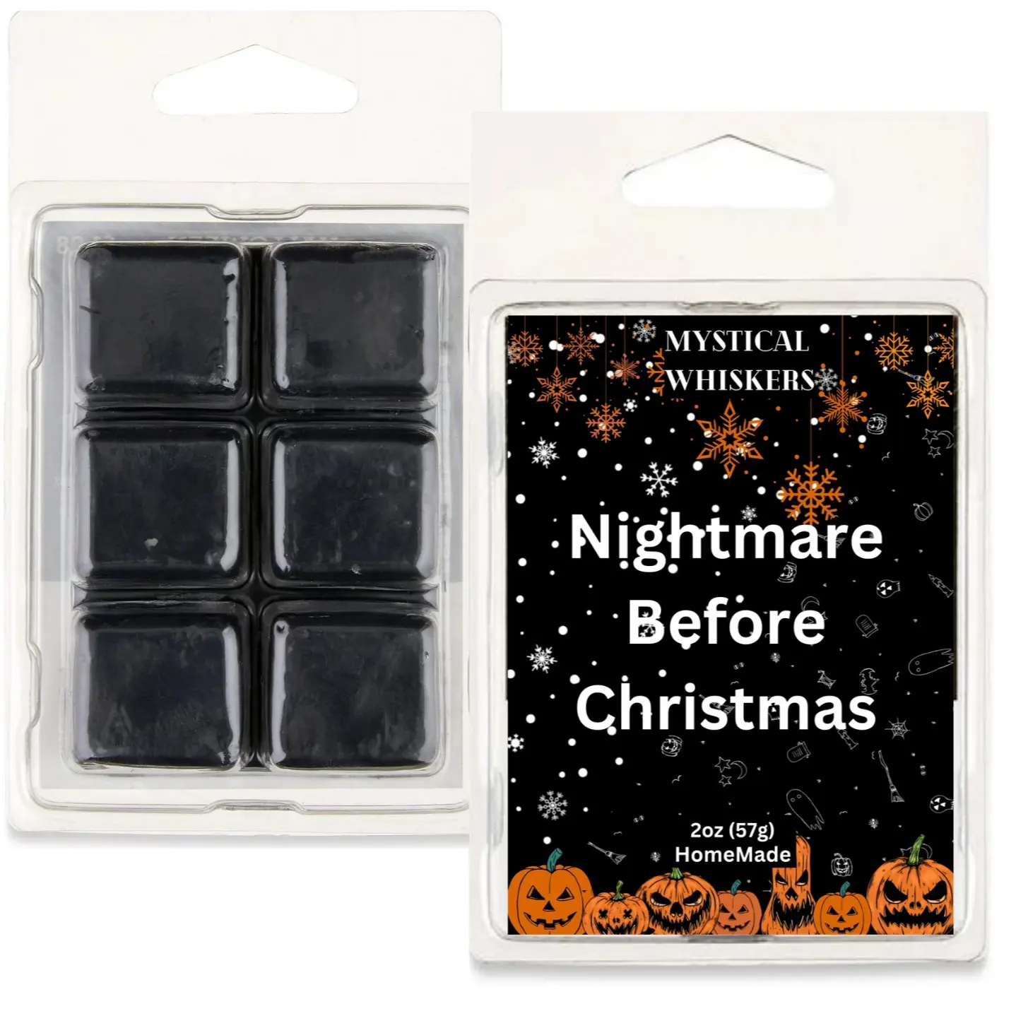 Nightmare Before Christmas Wax Melts Smokeless Gift Bedroom Holiday Fragrant