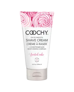 COOCHY Original Rash-Free Intimate Shave Cream | Frosted Cake | FREE Body Mist $25+