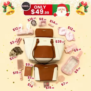 Women's 15-Piece Holiday Gift Set - Includes 3-in-1 Crossbody Bag, Cross Body Bags Accessory Bundle