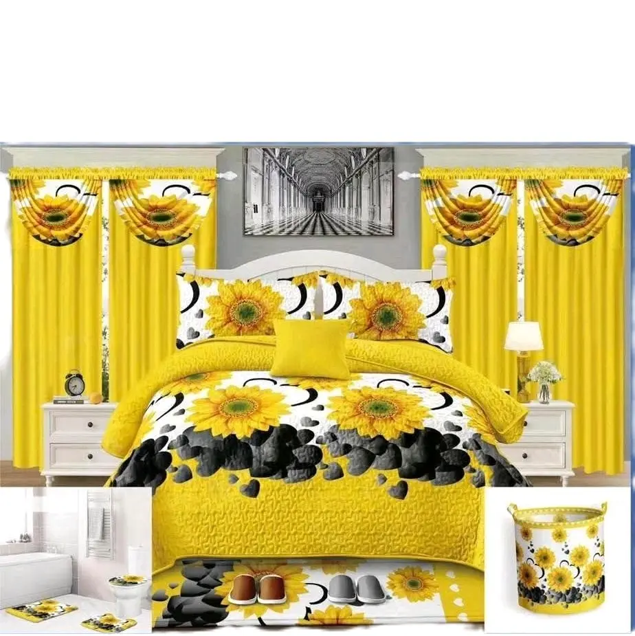 15piece bed spread set