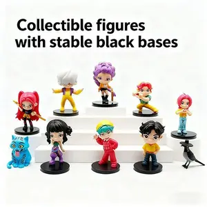10-Piece Figurine Set – Anime Model Toy Decorations, perfect for home collections and office desk display. An excellent gift choice for Christmas and New Year.