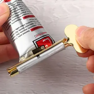 🏠 One For Each Tube! Universal Rolling Key (3-Piece Kit) | Toothpaste, Lotion & Medicament Squeezer, Stainless Steel Wringer Tool, Toothpaste Squeezers