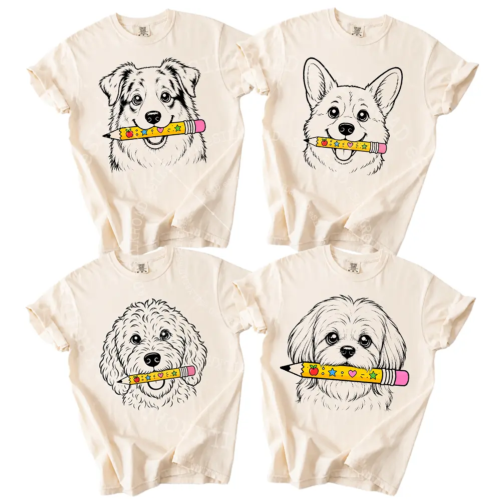 Comfort Colors 50+ Dog Doodle Back to School Shirt, Doodle Golden Retriever Shirt, Doodle Goldendoodle Shirt, Black Labrador Mom Gift, Patriotic Dog Tee, Maltese Lover Shirt, Dog Gift Shirt