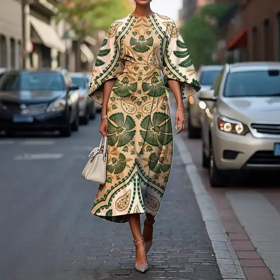 Women's Modern Kimono Dress (Multiple Patterns) Women's Modern Kimono Dress (Multiple Patterns)