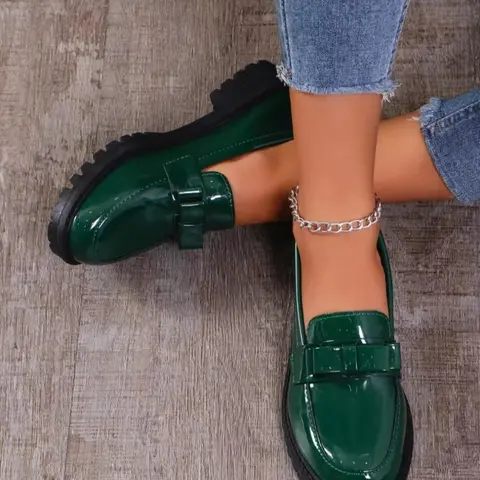 Women's Fashionable Bow Decorated Mary Jane Shoes, Mary Jane Style, Casual Comfortable Lightweight Platform Mary Janes Shoes for Daily Wear, Perfect for Students and Outdoor, Bowknot Design Shoes, Maryjanes