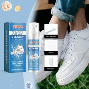 Shoe Cleaner Kit Foam Cleaning Multi-Functional Sneaker Home Use, Effective Stain Removal, Sneaker Stain Remover, Durable Shoe Care Solution Cleaning Supplies