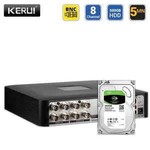 H.265+ Security DVR 8CH 8 Channel 1080p Recorder for CCTV Surveillance Camera