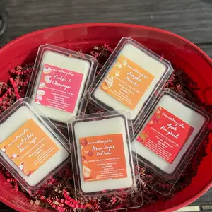 Fruity Desert Scented Wax Melt Cubes - Highly Concentrated and Long Lasting - 2.4 / 3 oz - Decor, wax melts Fragrance Aroma Freshener