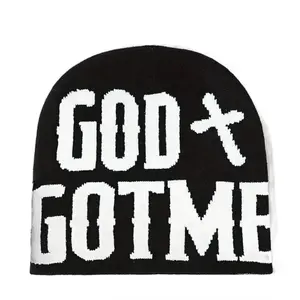 God Got Me knit Beanie for Men and Women - Fashion Accessory