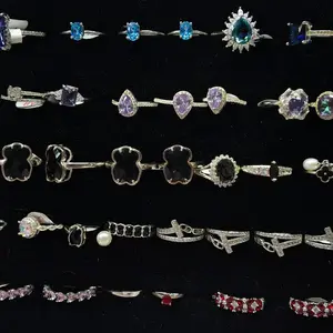 variedad en joyeria de plata.925 mexicana 30 para canasta