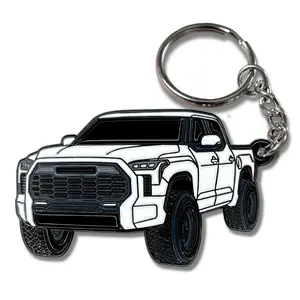 Toyota Tundra Keychain Accessories, Premium Key Ring Fob Cover for Tundra Owners 2023–2024, For Truck Enthusiasts & Adventure Seekers, Rugged Automotive Gift for Daily Carry