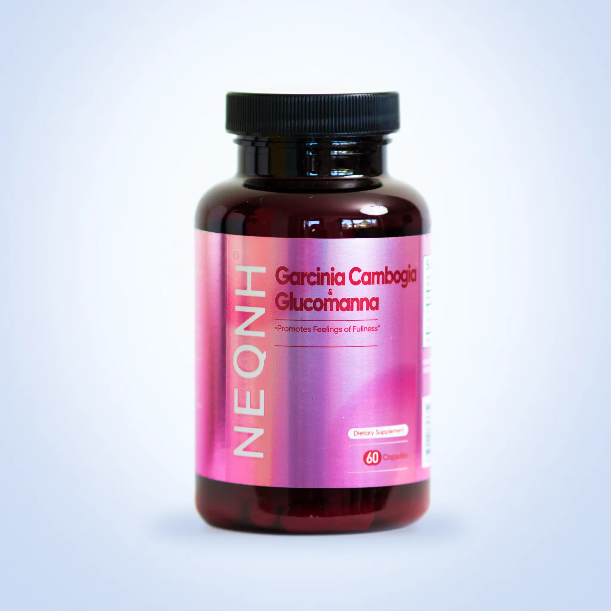 NEQNH Garcinia Cambogia Glucomanna - Natural Extract for Gut Health and Digestive Support, Suitable for Vegetarians