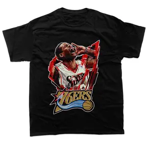 Allen Iverson 76ers design T-shirt