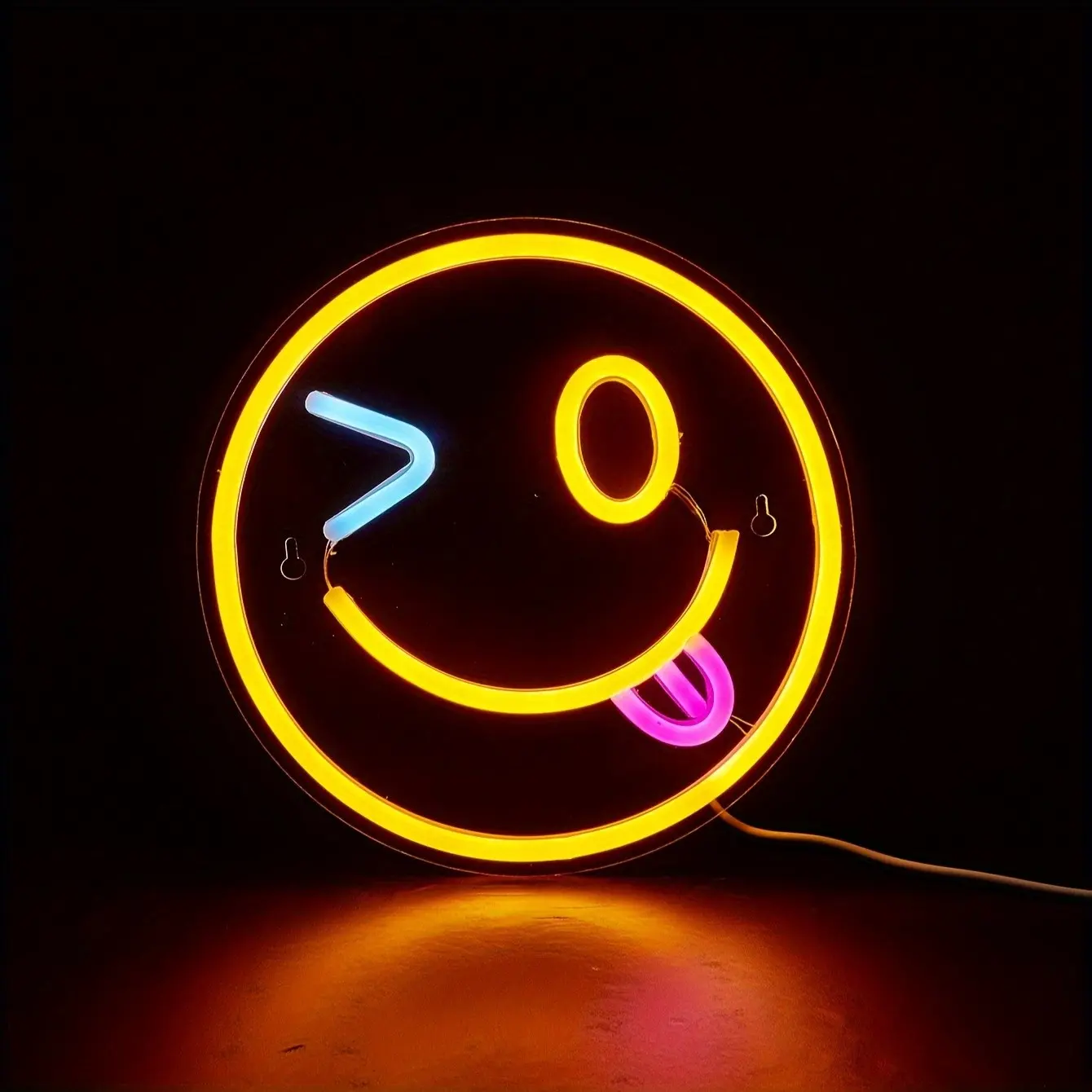 1pc Emjoy Whimsical LED Neon Sign Light - Vibrant USB Powered Wall and Table Decor Light Up Sign for Bedroom, Room, Wedding, Party Decoration with Energy-Efficient Design and Easy Installation