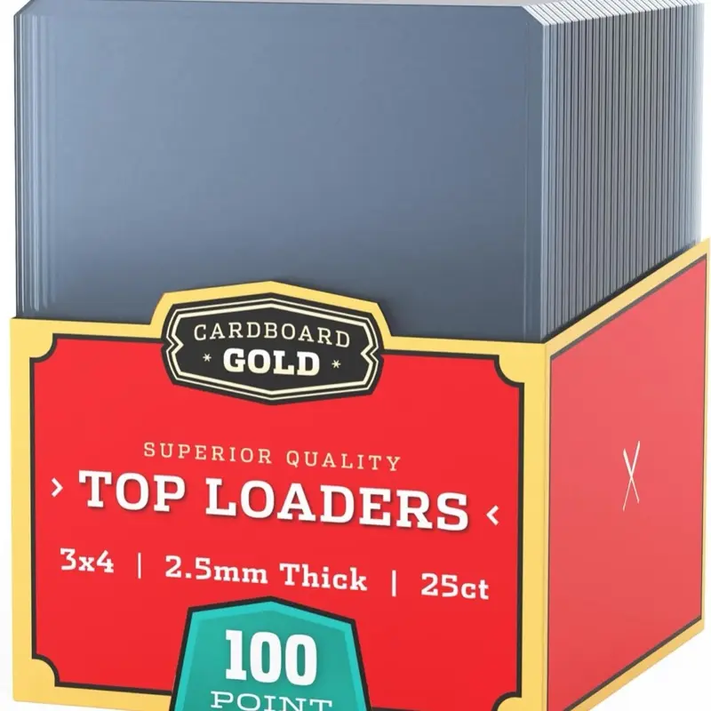 Cardboard gold top loaders Cardboard gold top loaders