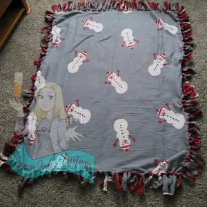 Fleece Fringe Blanket