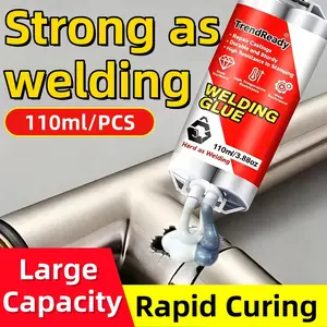 1PCS Heavy Duty AB Epoxy Adhesive Super Glue, Waterproof and Wear-Resistant Strong Bonding Epoxy Casting Glue with Accessories, Multi-Purpose Fast Repair for Tile, Metal, Plastic, Ceramics, Wood, Oil-Resistant Industrial Strength Repair Glue