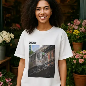 Chicago L-Train Collection — Print, Tee, or Mug | City Photography Wall Art