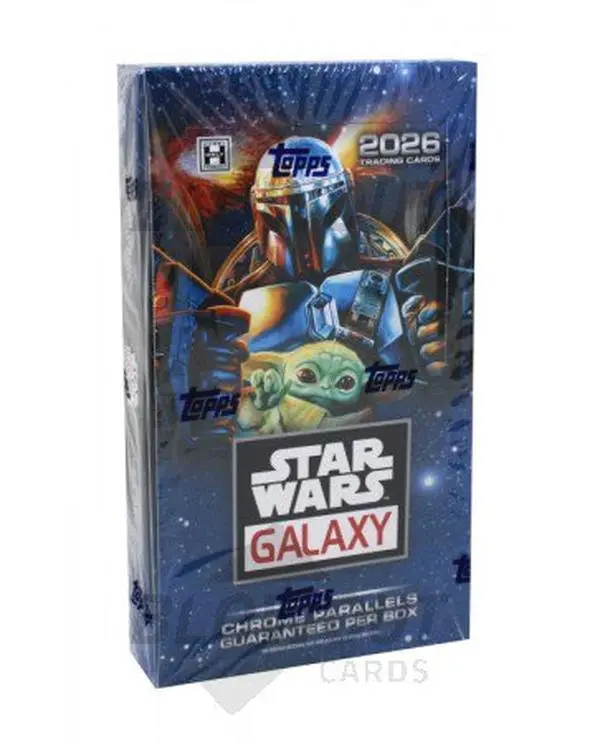 2026 Topps Chrome Star Wars Galaxy Sealed Hobby Box